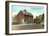 Birthplace of John Quincy Adams-null-Framed Art Print