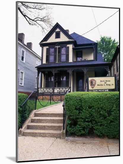 Birthplace of Martin Luther King Jr-James Randklev-Mounted Photographic Print