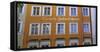 Birthplace of Mozart, Getriedegasse, Salzburg, Austria, Europe-Hans-Peter Merten-Framed Stretched Canvas