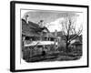 Birthplace of the Glaciologist Louis Agassiz, Motiers, Switzerland, 1885-null-Framed Giclee Print