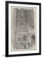 Birthplace of the Late Mr Turner, Ra, Maiden-Lane, Covent-Garden-null-Framed Giclee Print