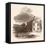 Birthplace of the Late Sir Robert Peel-null-Framed Stretched Canvas