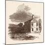 Birthplace of the Late Sir Robert Peel-null-Mounted Giclee Print