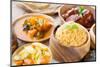 Biryani Rice or Briyani Rice, Fresh Cooked Basmati Rice, Delicious Indian Cuisine.-szefei-Mounted Photographic Print