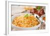 Biryani Rice or Briyani Rice, Fresh Cooked, Traditional Indian Food on Dining Table.-szefei-Framed Photographic Print