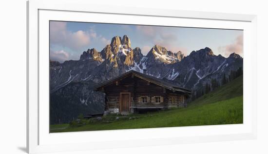 BischofsmŸtze, Sulzenalm (Alp), Filzmoos, Salzburg, Austria-Rainer Mirau-Framed Photographic Print