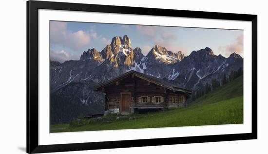 BischofsmŸtze, Sulzenalm (Alp), Filzmoos, Salzburg, Austria-Rainer Mirau-Framed Photographic Print