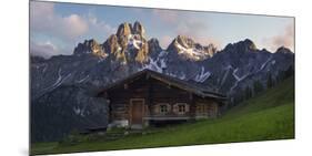 BischofsmŸtze, Sulzenalm (Alp), Filzmoos, Salzburg, Austria-Rainer Mirau-Mounted Photographic Print