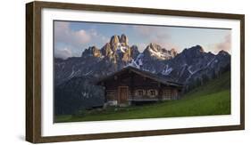 BischofsmŸtze, Sulzenalm (Alp), Filzmoos, Salzburg, Austria-Rainer Mirau-Framed Photographic Print