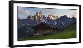 BischofsmŸtze, Sulzenalm (Alp), Filzmoos, Salzburg, Austria-Rainer Mirau-Framed Photographic Print