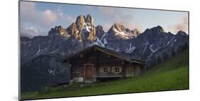 BischofsmŸtze, Sulzenalm (Alp), Filzmoos, Salzburg, Austria-Rainer Mirau-Mounted Photographic Print