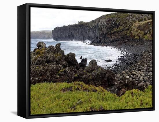 Biscoitos Coast, Terceira Island, Azores, Portugal, Atlantic, Europe-De Mann Jean-Pierre-Framed Stretched Canvas