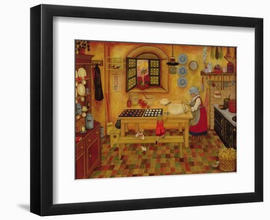 Biscuit Baking Day-Ditz-Framed Giclee Print