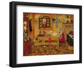 Biscuit Baking Day-Ditz-Framed Giclee Print