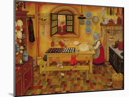 Biscuit Baking Day-Ditz-Mounted Giclee Print