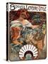 Biscuits Lefevre-Utile, 1896-Alphonse Mucha-Stretched Canvas