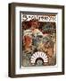 Biscuits Lefevre-Utile, 1896-Alphonse Mucha-Framed Giclee Print