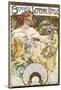 Biscuits Lefevre-Utile-Alphonse Mucha-Mounted Premium Giclee Print