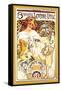 Biscuits Lefevre-Utile-Alphonse Mucha-Framed Stretched Canvas