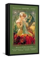 Biscuits Lu Recommandes-Alphonse Mucha-Framed Stretched Canvas