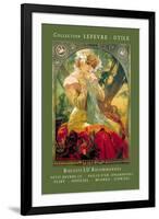 Biscuits Lu Recommandes-Alphonse Mucha-Framed Art Print