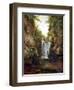 Bish Bash Falls, 1855-60-John Frederick Kensett-Framed Giclee Print