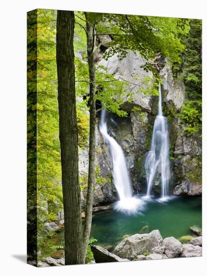 Bish Bash Falls in Bish Bash Falls State Park in Mount Washington, Massachusetts, Usa-Jerry & Marcy Monkman-Stretched Canvas