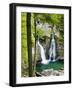 Bish Bash Falls in Bish Bash Falls State Park in Mount Washington, Massachusetts, Usa-Jerry & Marcy Monkman-Framed Photographic Print