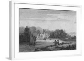 'Bisham Abbey', 1810-William Bernard Cooke-Framed Giclee Print