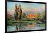 Bisham Abbey, Berkshire, 1924-1926-FC Varley-Framed Giclee Print