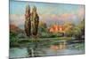 Bisham Abbey, Berkshire, 1924-1926-FC Varley-Mounted Giclee Print