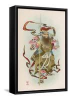 Bishamon God of Glory-null-Framed Stretched Canvas