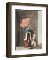 Bishop and Monk-Charles Hamilton Smith-Framed Art Print