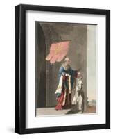 Bishop and Monk-Charles Hamilton Smith-Framed Art Print