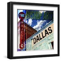 Bishop Art - Dallas-Sisa Jasper-Framed Art Print