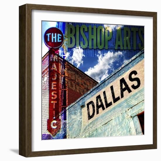 Bishop Art - Dallas-Sisa Jasper-Framed Art Print