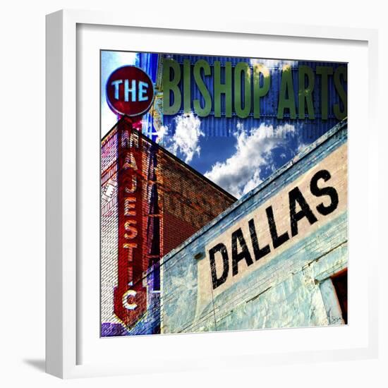 Bishop Art - Dallas-Sisa Jasper-Framed Art Print