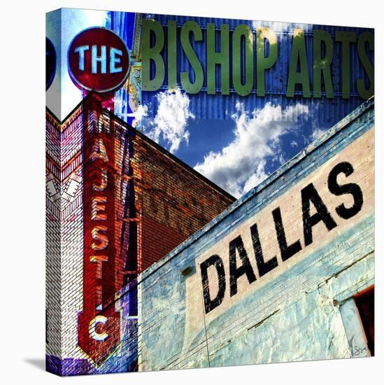 Bishop Art - Dallas-Sisa Jasper-Stretched Canvas