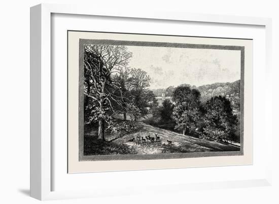 Bishop Auckland Palace and Park, in County Durham in North East England. Uk-null-Framed Giclee Print