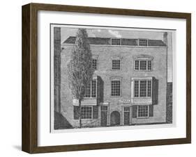 Bishop Burnet's House in St John's Square, Clerkenwell, London, c1900 (1911)-Unknown-Framed Giclee Print