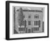 Bishop Burnet's House in St John's Square, Clerkenwell, London, c1900 (1911)-Unknown-Framed Giclee Print