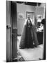 Bishop Fulton J. Sheen Meditating before Appearing on His TV Program-null-Mounted Photographic Print