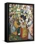 Bishop of Siena Attending Coronation of Frederick III and Eleanor of Aragon-null-Framed Stretched Canvas