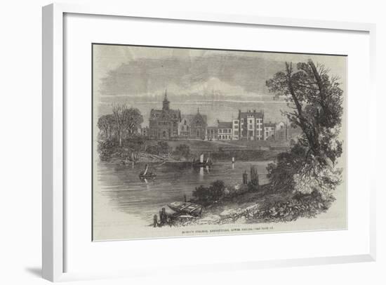 Bishop's College, Lennoxville, Lower Canada-null-Framed Giclee Print