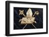 Bishop's objects in Saint-Nicolas de Veroce church, Haute Savoie, France-Godong-Framed Photographic Print