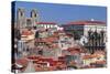 Bishop's Palace and City Cathedral, Porto, Portugal-Duncan Maxwell-Stretched Canvas