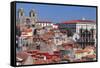 Bishop's Palace and City Cathedral, Porto, Portugal-Duncan Maxwell-Framed Stretched Canvas