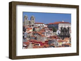 Bishop's Palace and City Cathedral, Porto, Portugal-Duncan Maxwell-Framed Photographic Print