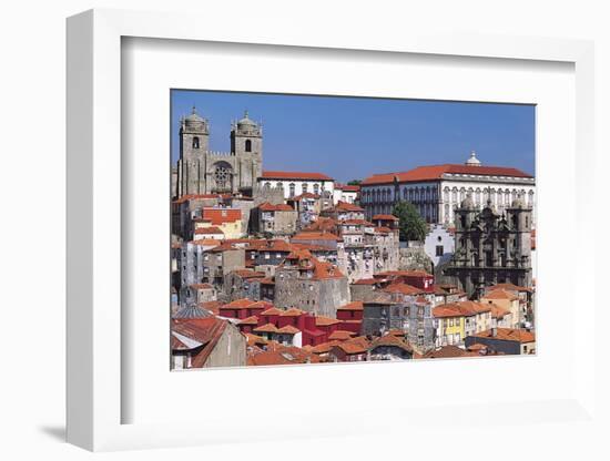 Bishop's Palace and City Cathedral, Porto, Portugal-Duncan Maxwell-Framed Photographic Print