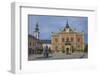 Bishop's Palace, Zmaj statue and Orthodox Cathedral, Novi Sad, Vojvodina, Serbia, Europe-Rolf Richardson-Framed Photographic Print